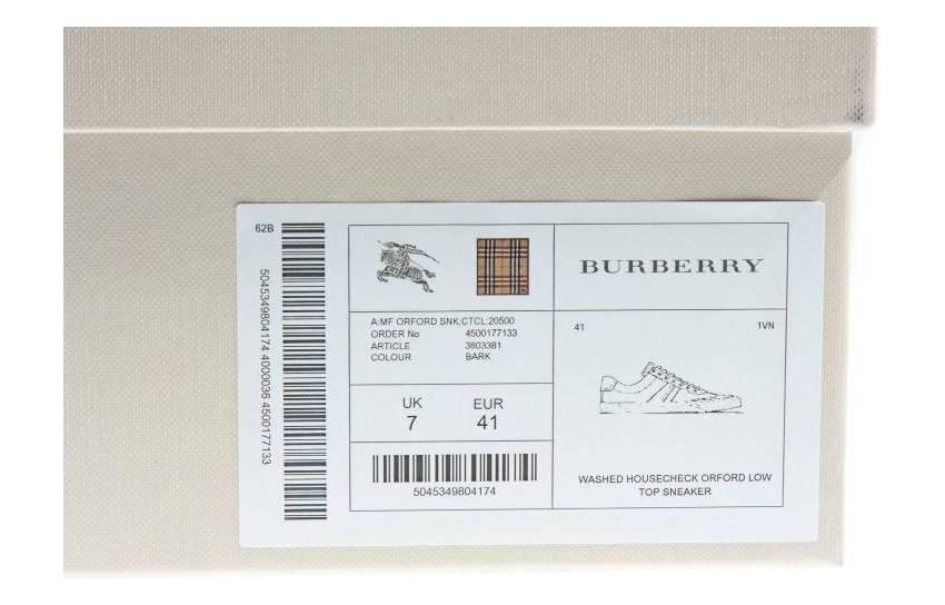 Burberry Casual Sports Shoe 'JW_220944783274315142' 圖 8