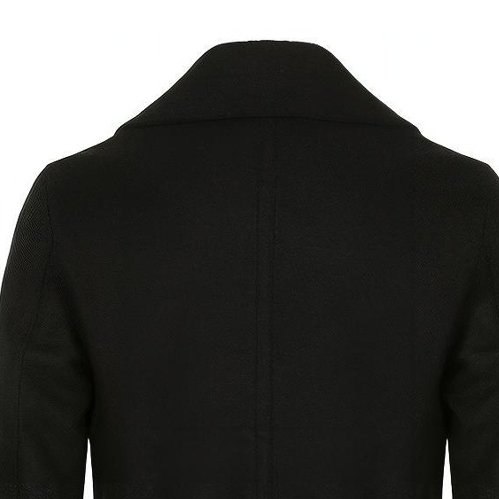 Burberry Casual Wool Coat in Dark Gray 80045881 圖 4