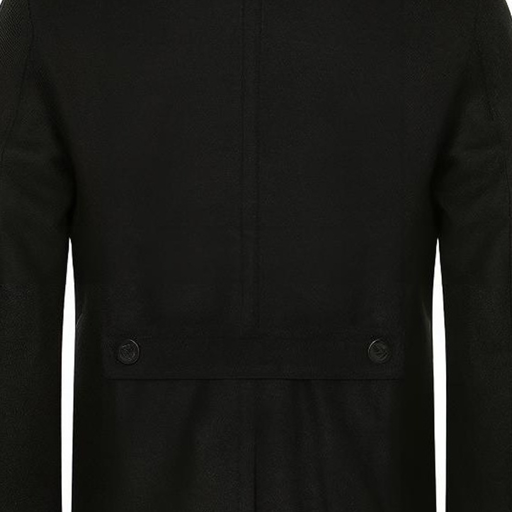 Burberry Casual Wool Coat in Dark Gray 80045881 圖 5