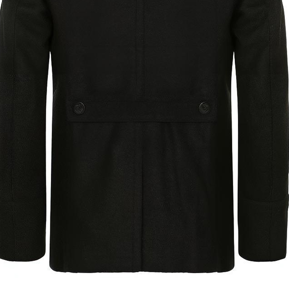 Burberry Casual Wool Coat in Dark Gray 80045881 圖 7