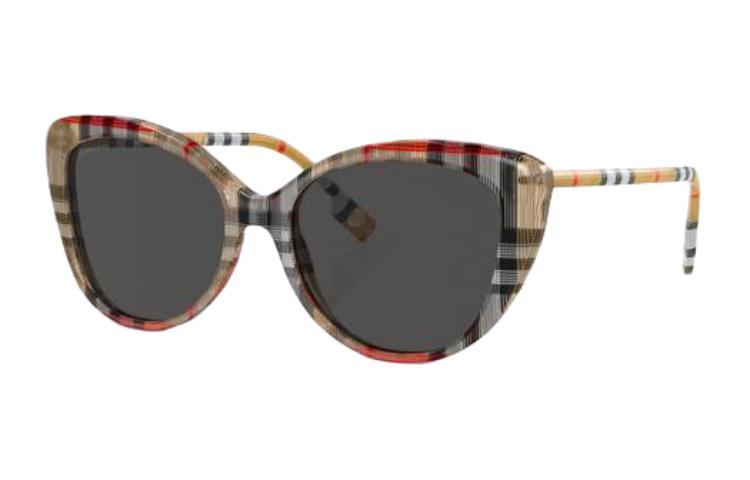 Burberry Cat-Eye Brown Mirrored Logo Sunglasses for Men. BE4407408787