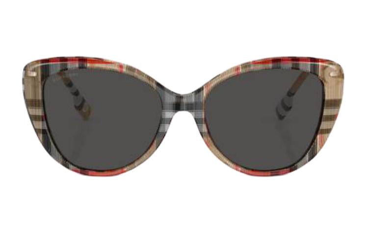 Burberry Cat-Eye Brown Mirrored Logo Sunglasses for Men. BE4407408787 圖 3