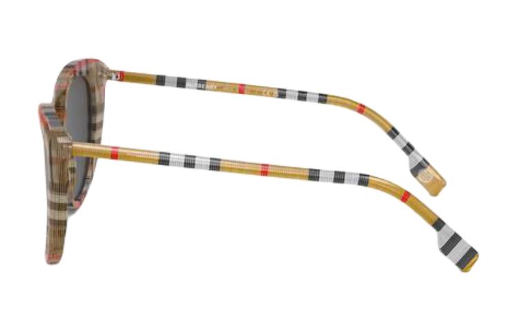 Burberry Cat-Eye Brown Mirrored Logo Sunglasses for Men. BE4407408787 圖 4