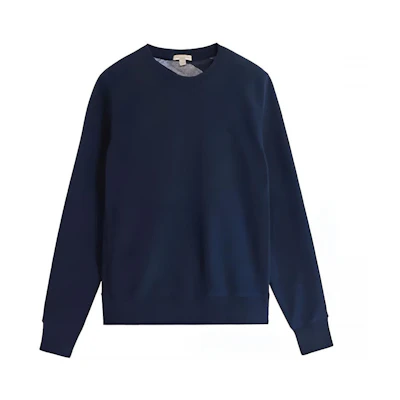 Burberry Cavalry Logo Crewneck Sweatshirt Dark Blue 39323271