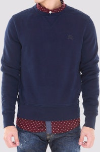 博柏利骑兵标志圆领卫衣 深蓝色 39323271 Purchase 博柏利骑兵标志圆领卫衣 深蓝色 39323271