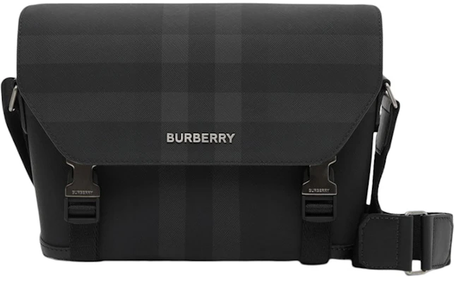 巴宝莉炭灰色格纹小号赖特邮差包 黑色/炭灰色 Buy 巴宝莉炭灰色格纹小号赖特邮差包 黑色/炭灰色