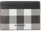 Buy 버버리 체크 카드 케이스 (7칸, 다크 버치 브라운)