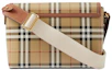 Lookbook Burberry Check And Leather Note Bag Briar Brown