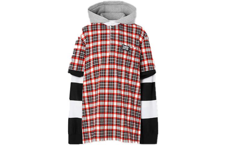 Burberry Check and Stripe Red Rugby Sweatshirt 45638861