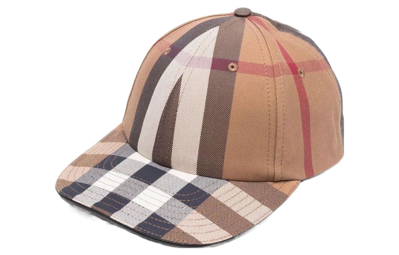 Order Burberry Check Baseball Cap Brown 80560801