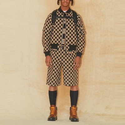 博柏利格纹棒球领拉链夹克 80298291 Purchase 博柏利格纹棒球领拉链夹克 80298291