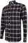 Shop 버버리 체크 버튼업 긴소매 셔츠 네이비 블루 80048351