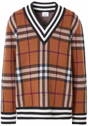 burberry-check-cashmere-jacquard-v-neck-sweater-birch-brown-80481351