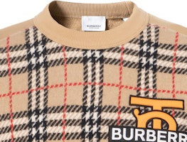 Burberry Sweatshirt Kasmir Kotak Beige 80362011 1