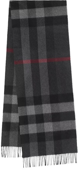 burberry-check-cashmere-scarf-charcoal