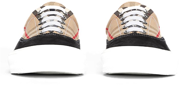 巴寶莉 經典格紋拼接修麂皮運動 休閒 時尚板鞋 男款 卡其色 Shop 巴寶莉 經典格紋拼接修麂皮運動 休閒 時尚板鞋 男款 卡其色