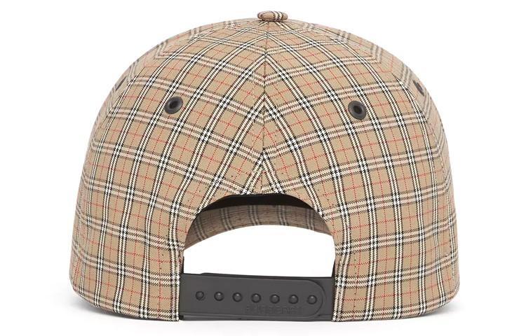 Purchase Burberry Check Cotton Canvas Polyester Unisex Baseball Cap 80440671