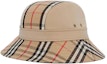 Lookbook Burberry Check Cotton Gabardine Bucket Hat for Men. 80573841