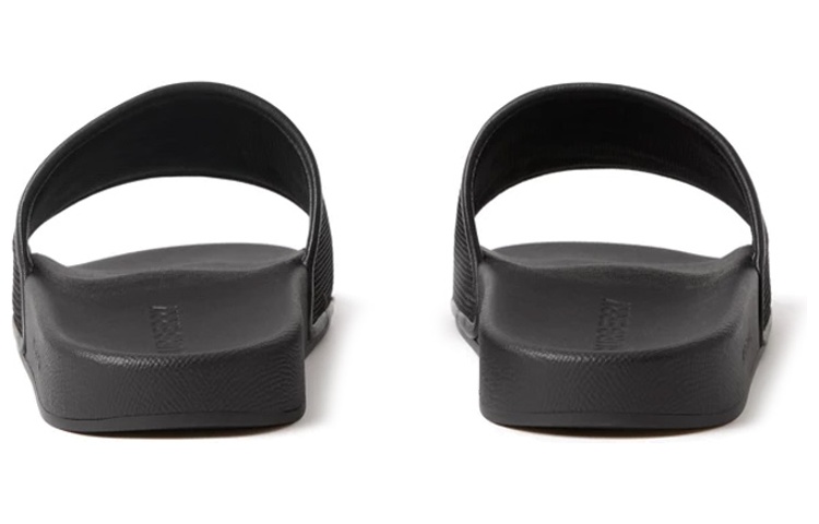 Shop Sandalias Burberry Check de Malla y Algodón Negras 80655781