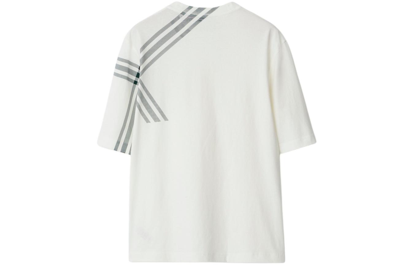 Burberry Check Crew Neck Short Sleeve T-Shirt  Raindrop Color 80846851 圖 3