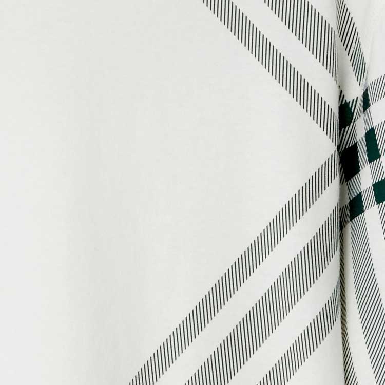Burberry Check Crew Neck Short Sleeve T-Shirt  Raindrop Color 80846851 圖 7
