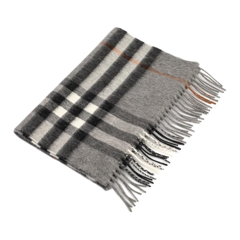 Burberry Check Design Cashmere Scarf Unisex Couple Style Grey. 8016395A1345 圖 3