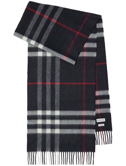 burberry-check-fringed-cashmere-scarf-navy
