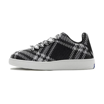 Burberry Check Knit Box Sneaker 'Black'