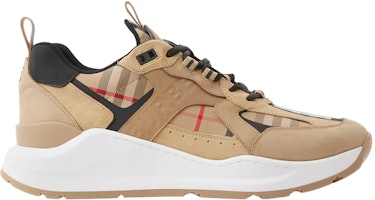 Burberry Sepatu Kulit & Suede Cokelat Arsip Kotak-kotak 80708511 Order Burberry Sepatu Kulit & Suede Cokelat Arsip Kotak-kotak 80708511