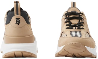 Burberry Sepatu Kulit & Suede Cokelat Arsip Kotak-kotak 80708511 Shop Burberry Sepatu Kulit & Suede Cokelat Arsip Kotak-kotak 80708511