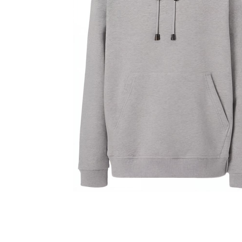 Details for Burberry 男款灰色格紋標誌印花長袖上衣 80570101