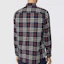 Purchase Burberry Check Long Sleeve Shirt Navy Blue 40591291