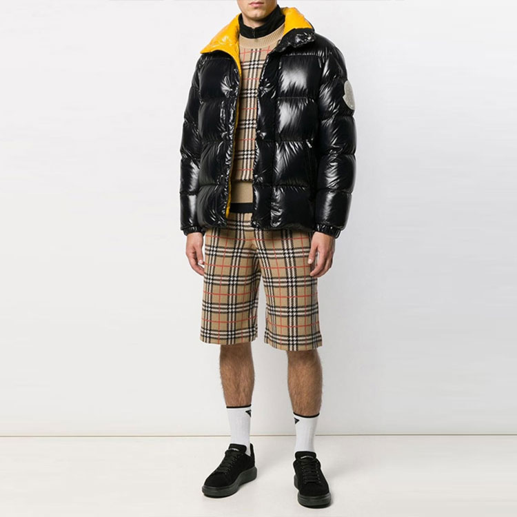 Burberry Check Pattern Casual Loose Fit Shorts Khaki 80213411 圖 3