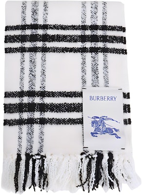 Bufanda Polar Burberry Unisex Estilo Pareja Blanco con Patrón de Cuadros 80797811 Buy Bufanda Polar Burberry Unisex Estilo Pareja Blanco con Patrón de Cuadros 80797811