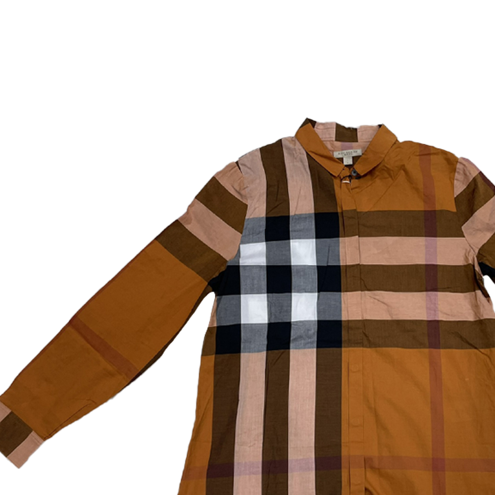 Shop バーバリー チェック柄 長袖 ボタンダウンシャツ メンズ マルチカラー 39991081