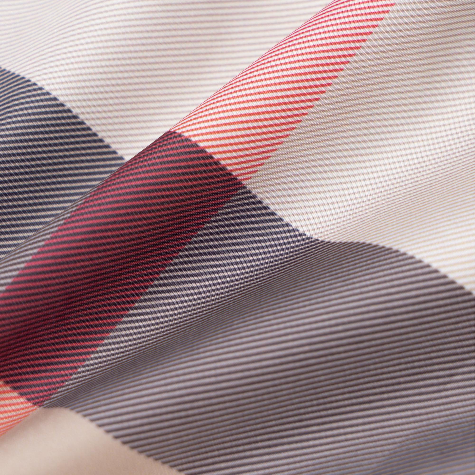 Sizing Burberry 格紋中腰抽繩短褲 卡其色 80172941