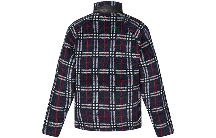 Burberry Check Pocket Zip-Up High Collar Jacket Blue 80163781 圖 3