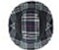 Burberry Check Print Bucket Hat Navy