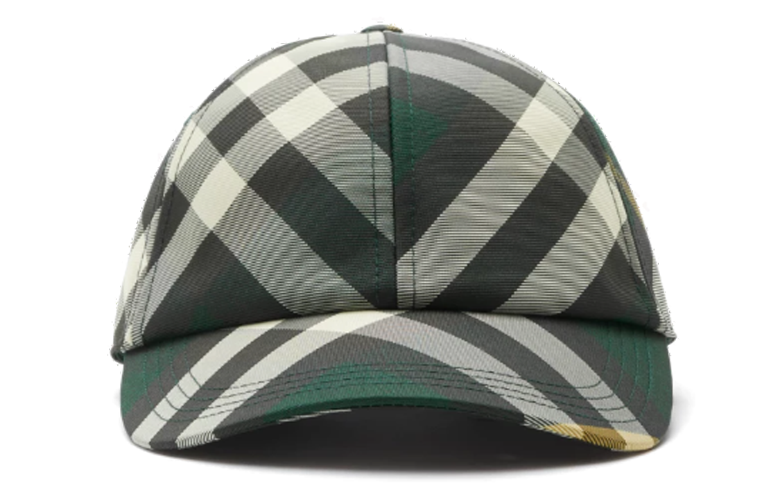 Burberry Check Print Polyester Cotton  Cap Multicolor 80826691