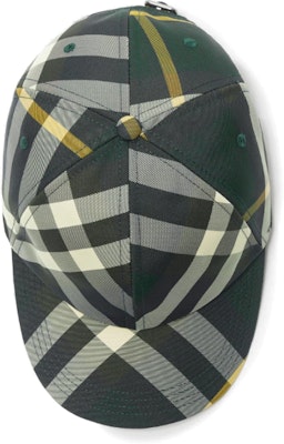 Burberry Check Print Polyester Cotton Cap Multicolor 80826691 Lookbook Burberry Check Print Polyester Cotton Cap Multicolor 80826691