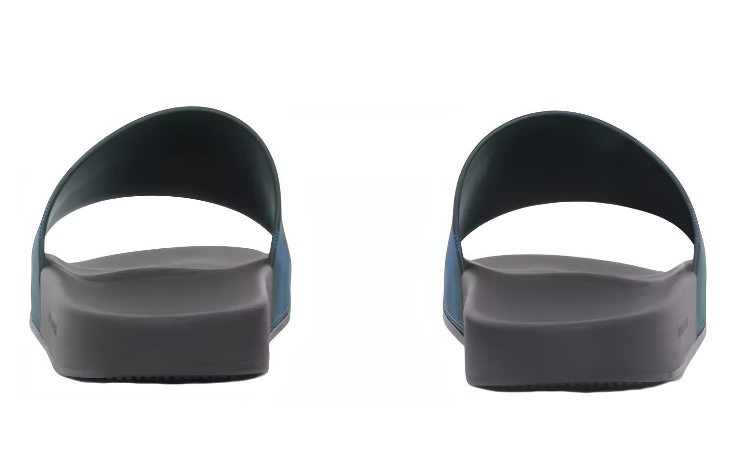 Burberry Check Print Slippers 'Blue Black' 圖 4