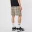Purchase Burberry Check Printed Mid-Rise Elastic Shorts Archive Beige 8026469