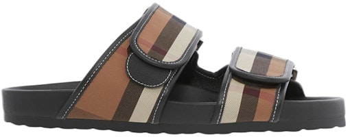 Sandal Burberry Corak Coklat Birch Hitam 80558231 Order Sandal Burberry Corak Coklat Birch Hitam 80558231