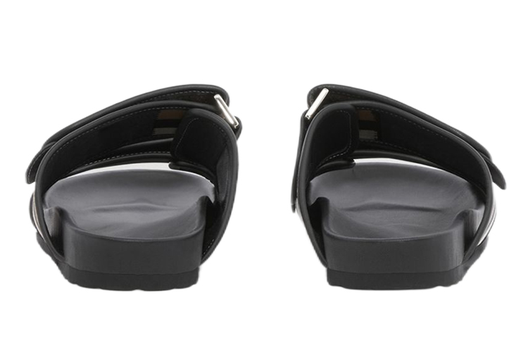 Shop バーバリーチェック サンダル バーチブラウン/ブラック 80558231