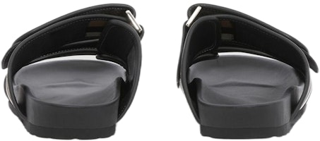 Sandal Burberry Corak Coklat Birch Hitam 80558231 Shop Sandal Burberry Corak Coklat Birch Hitam 80558231