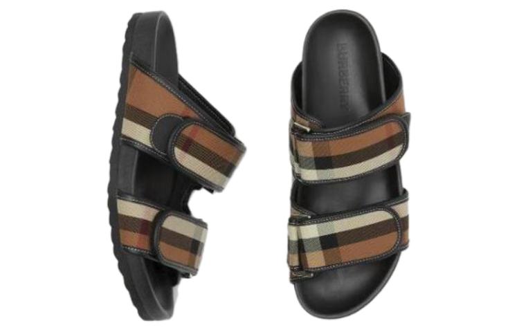 Purchase バーバリーチェック サンダル バーチブラウン/ブラック 80558231
