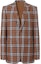 Buy Burberry Check Single-Breasted Long Sleeve Blazer Deep Birch Brown 80482071