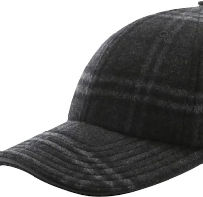 Burberry Check Wool Cap Unisex Couple Style - Gray. 80440681003 Shop Burberry Check Wool Cap Unisex Couple Style - Gray. 80440681003