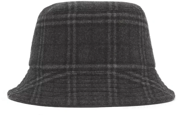 バーバリー チェック ウール カシミア バケットハット ユニセックス カップル用 80440771 Shop バーバリー チェック ウール カシミア バケットハット ユニセックス カップル用 80440771