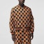Lookbook Burberry Checkered Cotton-Blend Bomber Jacket for Men in Deep Orange. 80419261